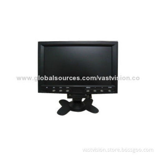 8-inch Wide Screen Touch Monitor with 4 or 5 Wire Resistive Touch Panels, 16:9 Aspect Ratio